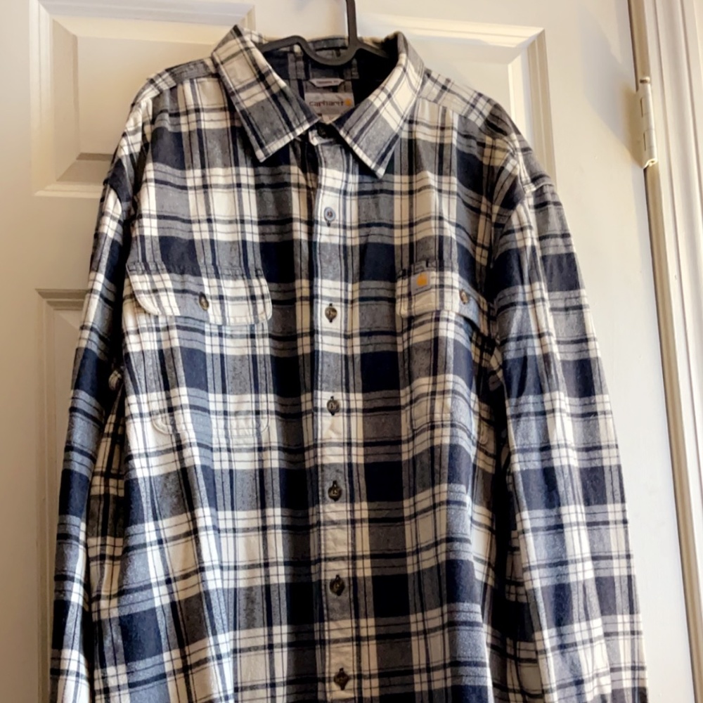 Carhart heavy weight flannel